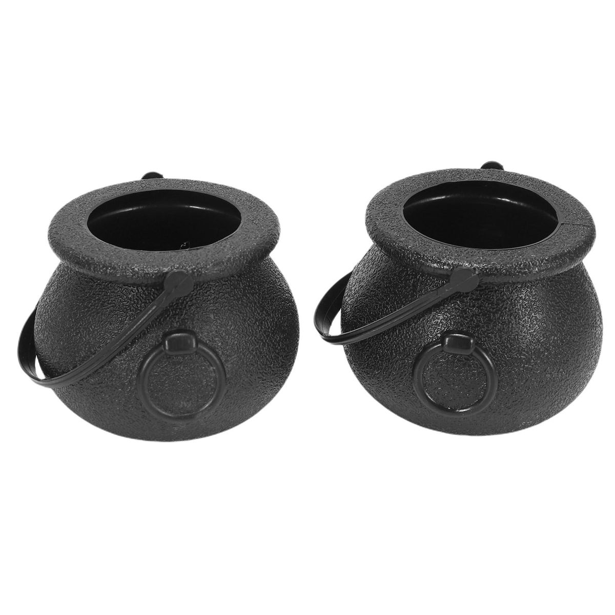 10Pcs Black Candy Holder Pot Candy Bucket for