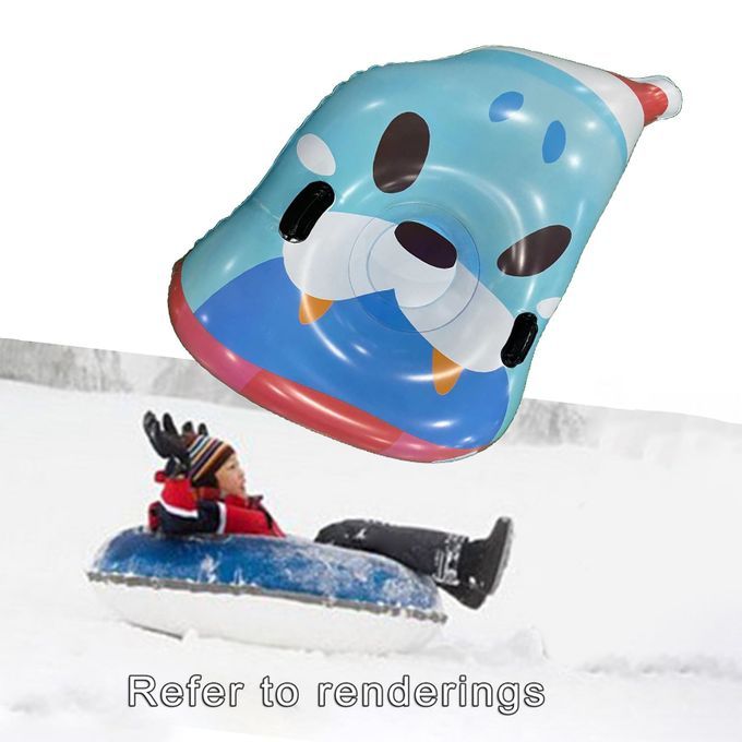 Snow Tube Skiing 47'' With Reinforced Handle Skating Kids And Sea Lion