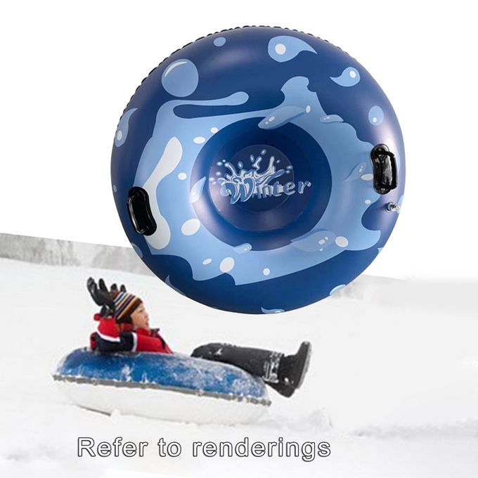 Snow Tube Skiing 47'' With Reinforced Handle Skating Kids And