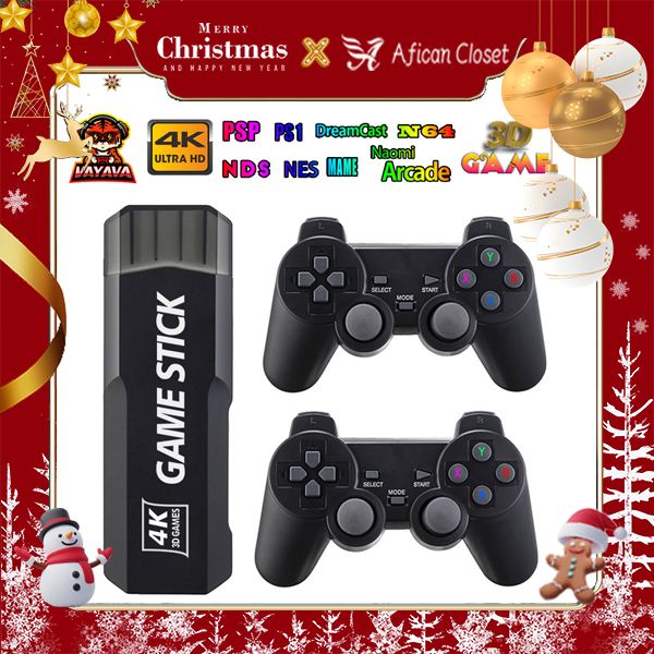 M9 64GB Retro GameStick Console Plug And Play Game Machine With 35500+Games Built-in 4K HDMI Output