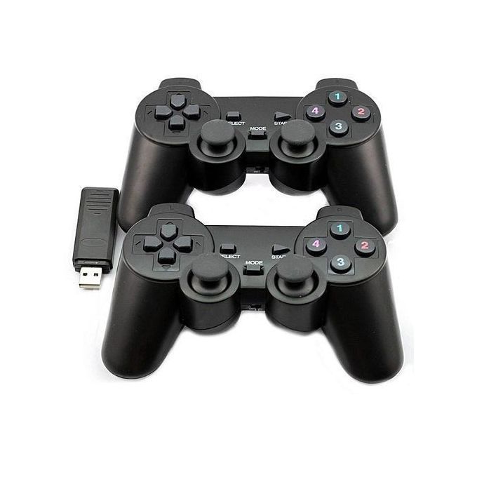 2.4GHZ Twin Wireless USB PC Game Pad Wireless