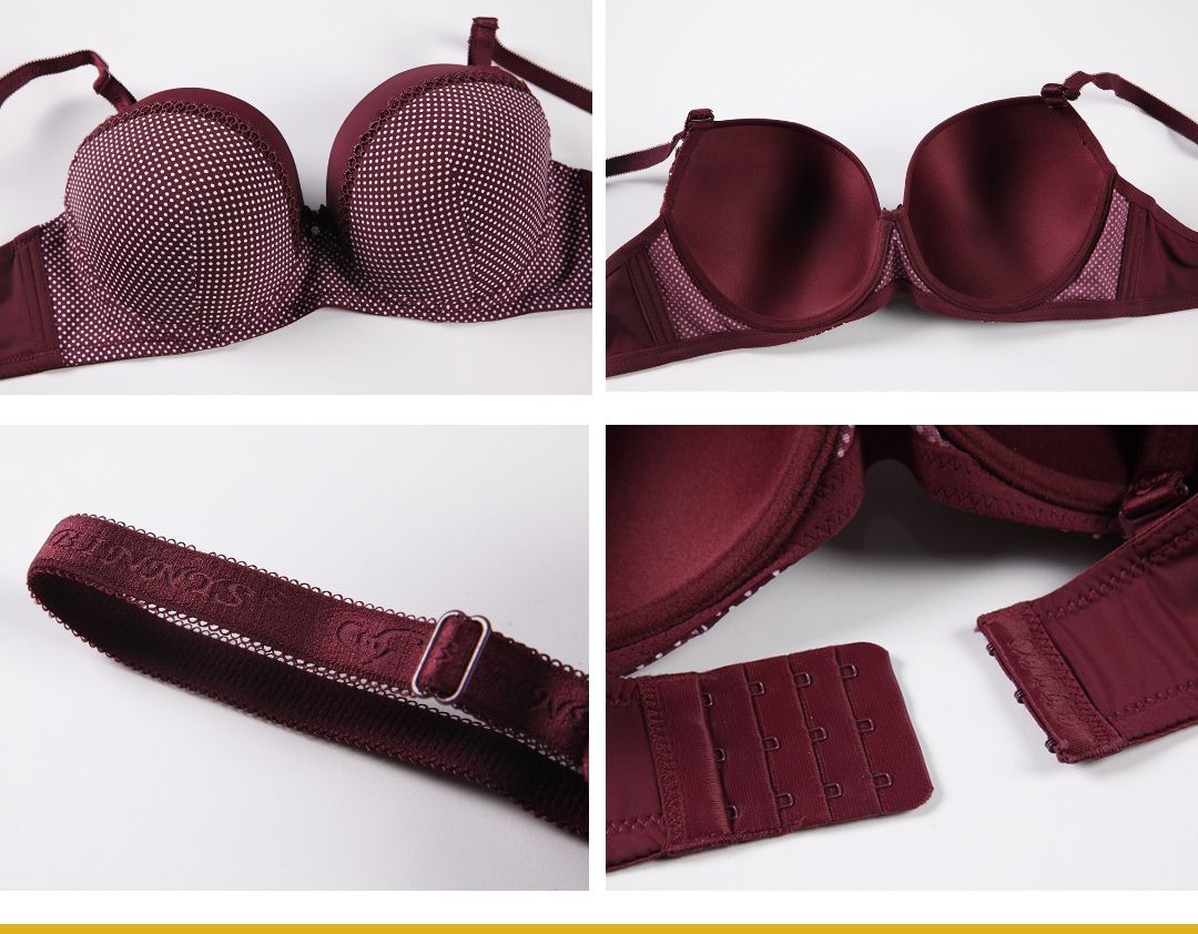 HIGH QUALITY PUSH UP POKA BRA (D Cup Ladies)