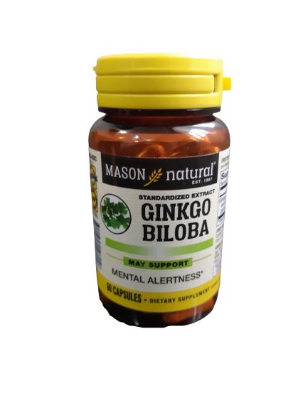 Ginkgo Biloba - 60 Capsules