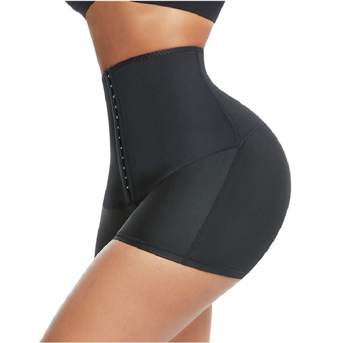 Women's Waist Shapewear Sauna Sweat Panties - Black Blue