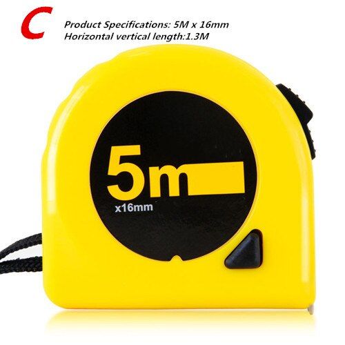 1pcs Retractable Stainless Steel Tape Measure Tape