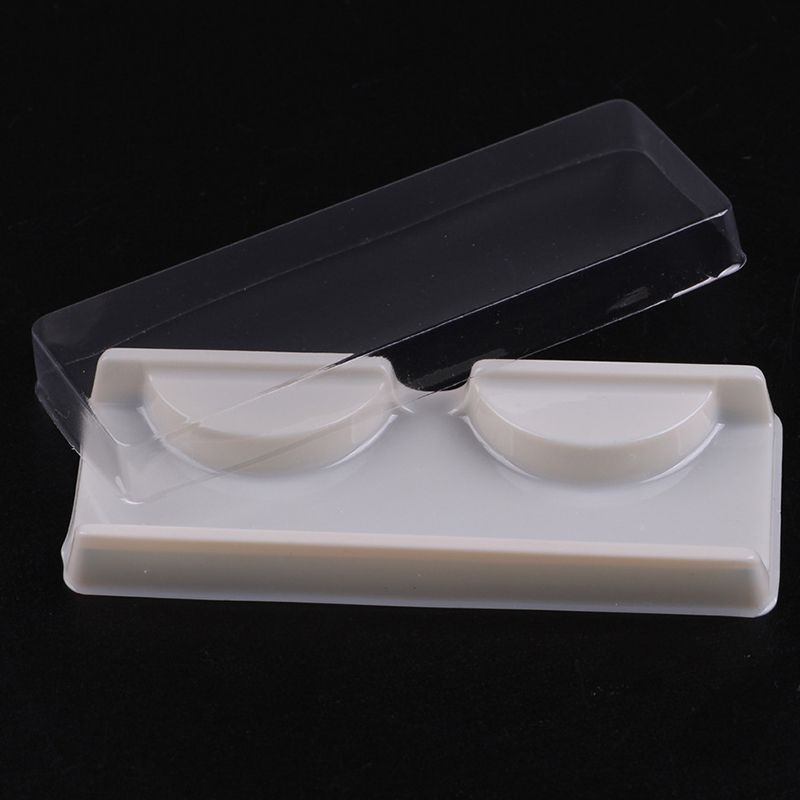 50pcs Eyelashes Case Packing Box For Eyelash Blank Plastic