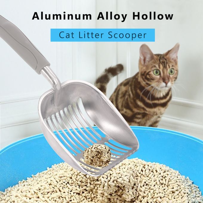 Aluminum Alloy Hollow Cat Litter Scooper Litter Shovel