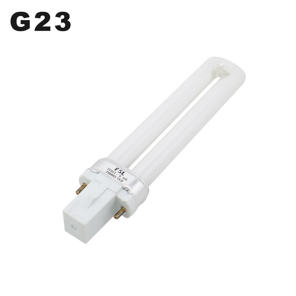 G23 Fluorescent Lamp Tubes 7W Desk Light Bulbs 6500K