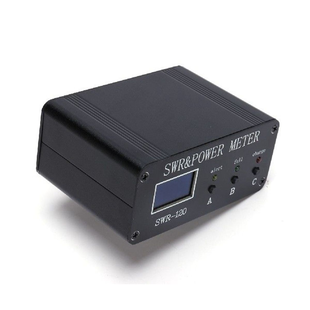 18MHz-50MHz 05W-120W SWR HF Short Wave Standing Wave Meter SWR and Power MeterBatteryOLED FM AM CW SSB with on