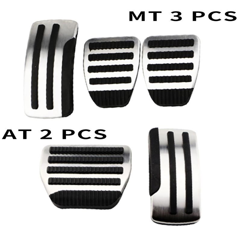 My Good Car for Nissan X-trail T31 ROGUE Qashqai J10 Teana Altima Car Stainless Steel Pedal Cover Parts