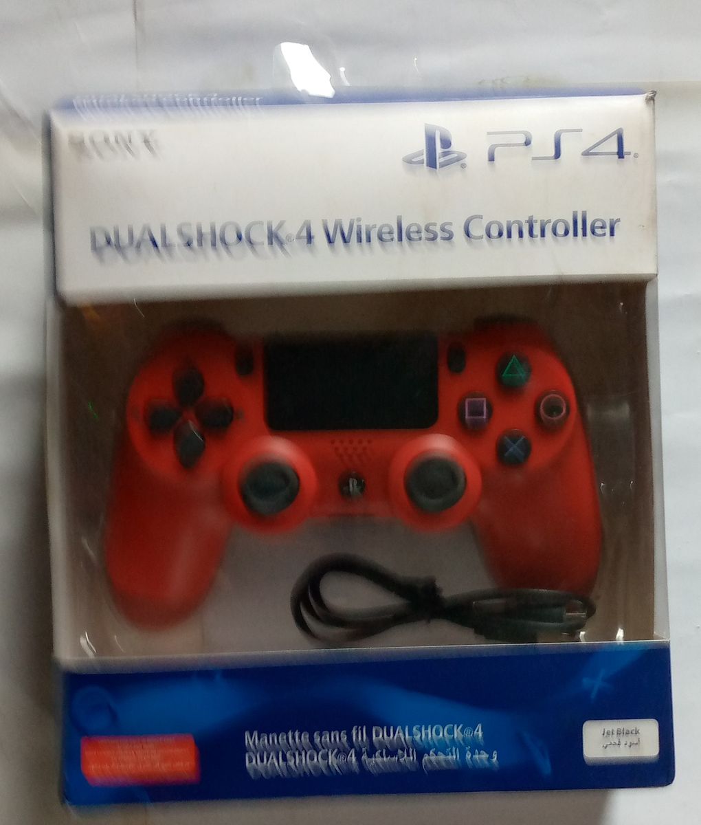 PS4 GAMEPAD DUAL SHOCK WIRELESS CONTROLLER - RED
