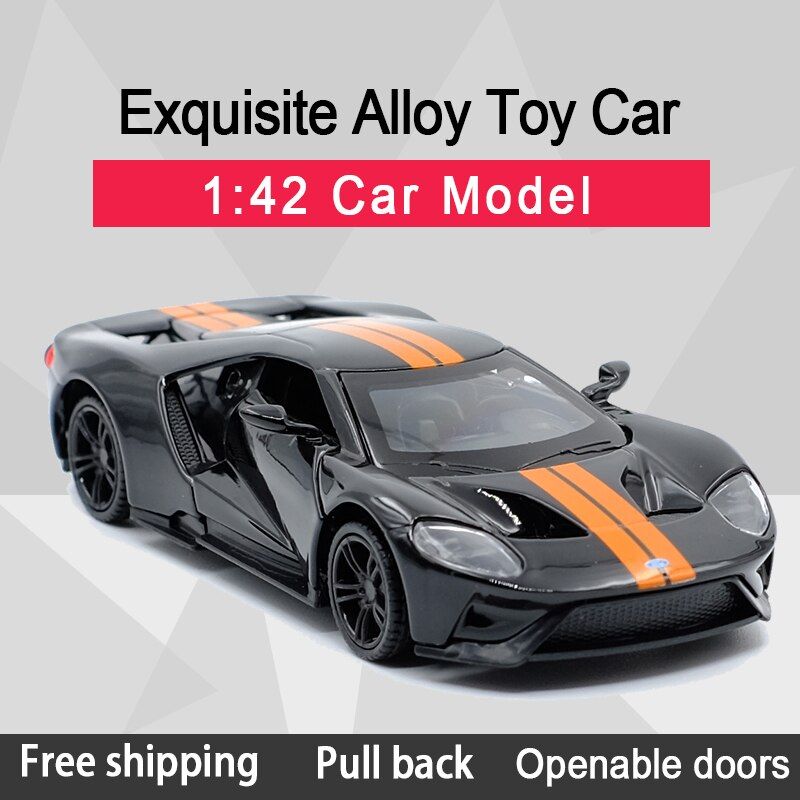 New Arrival Caipo 1:42 Ford GT 2017 Alloy Diecast Car Model