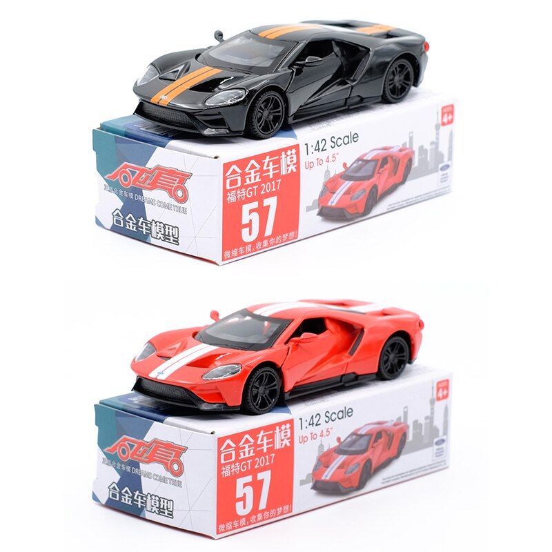 New Arrival Caipo 1:42 Ford GT 2017 Alloy Diecast Car Model