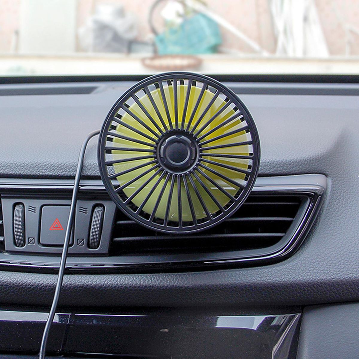 5V USB Fan Personal Fan Cooling Air Fan Low Noise For Car Dashboard