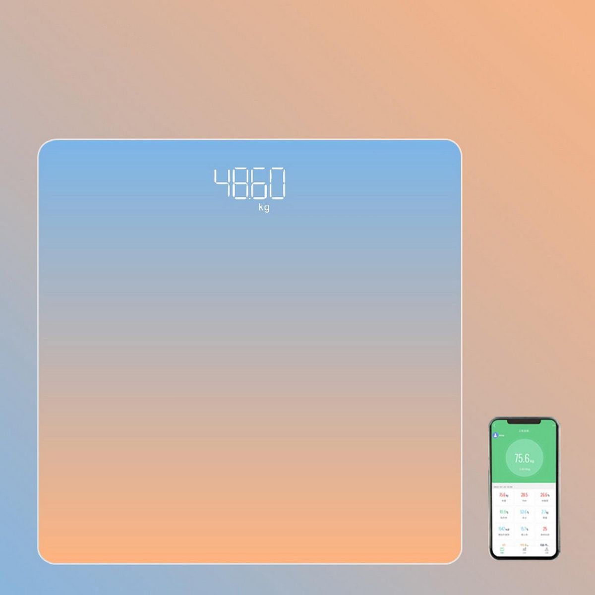 Body Scale Weight Scale Home Use Electronic Scale Blue