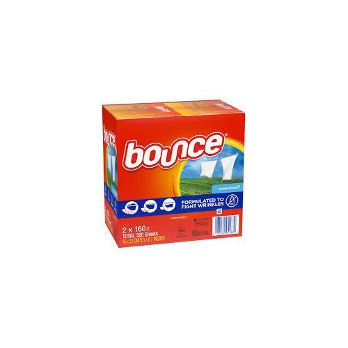Fabric Softener Drying Sheets Fresh Outdoor Scent-Keeps Clothes Soft 160 Counts X 2packs