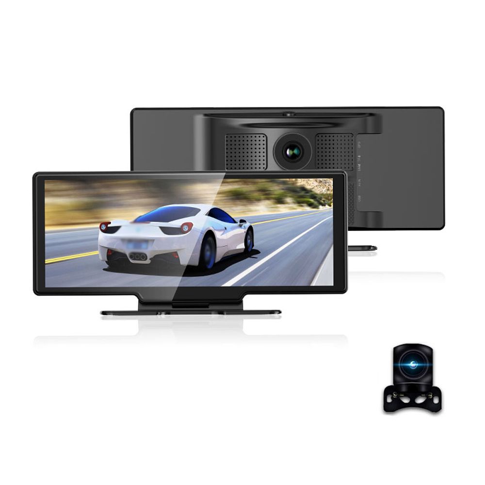 4K DVR Dash Camera Front   Rear Driving Recorder With 10.26