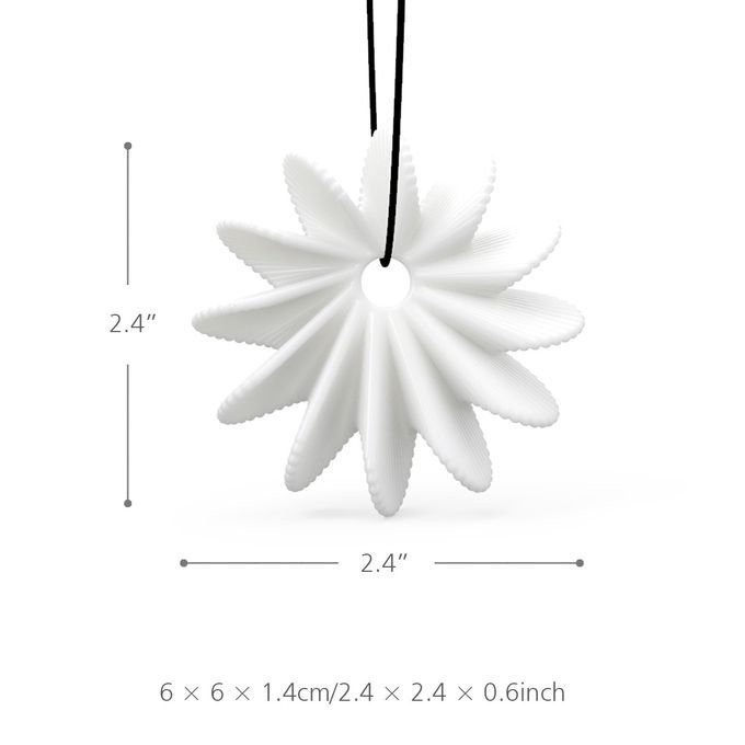 Tomfeel 3D Printed Jewelry Blooming Flower Elegant Modeling-