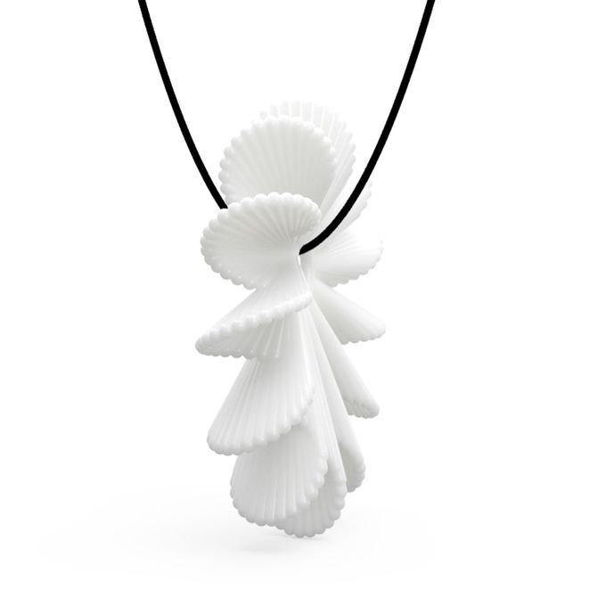 Tomfeel 3D Printed Jewelry Blooming Flower Elegant Modeling-