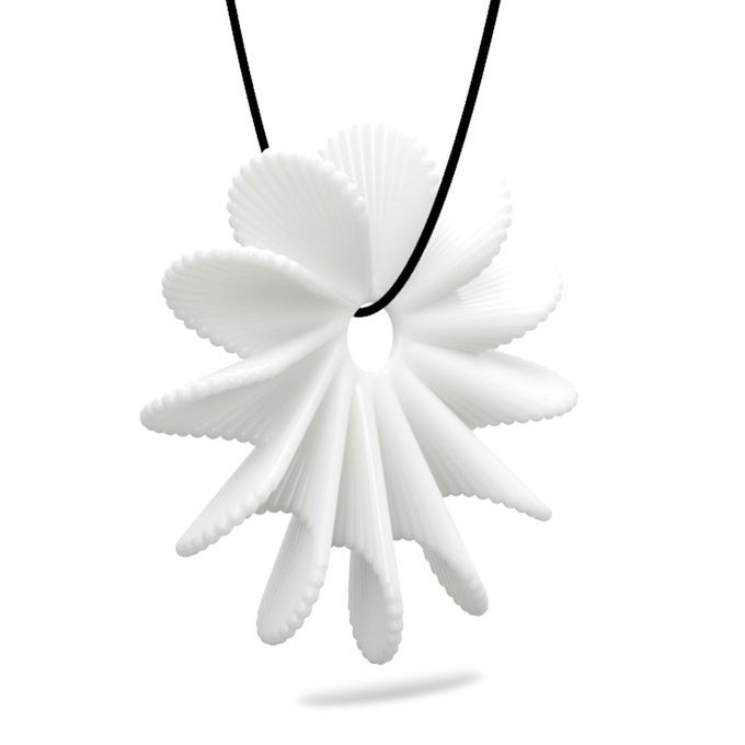 Tomfeel 3D Printed Jewelry Blooming Flower Elegant Modeling-