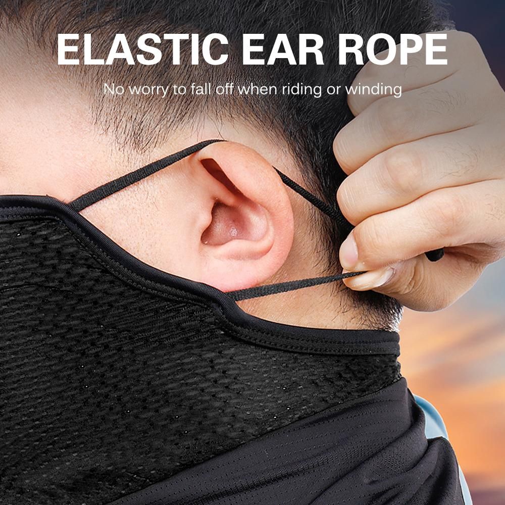 Breathable Cycling Face Cover Summer Sun Protection Face Scarf Mask Bandana for Cycling Hiking Fishing