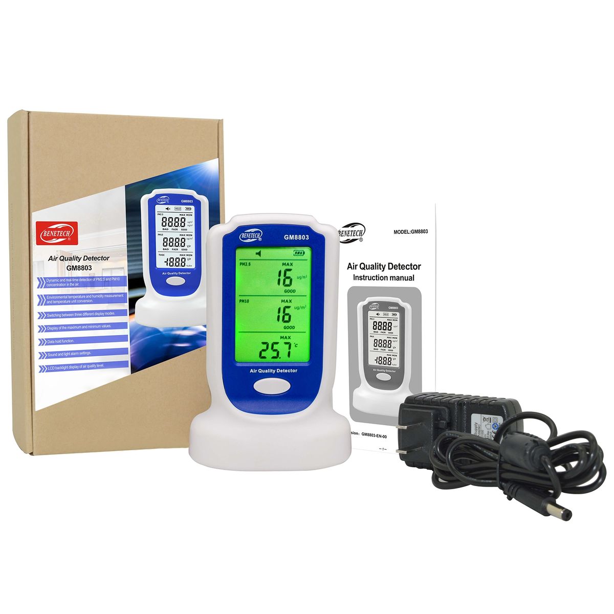 BENETECH GM8803 Portable Air Quality Detector
