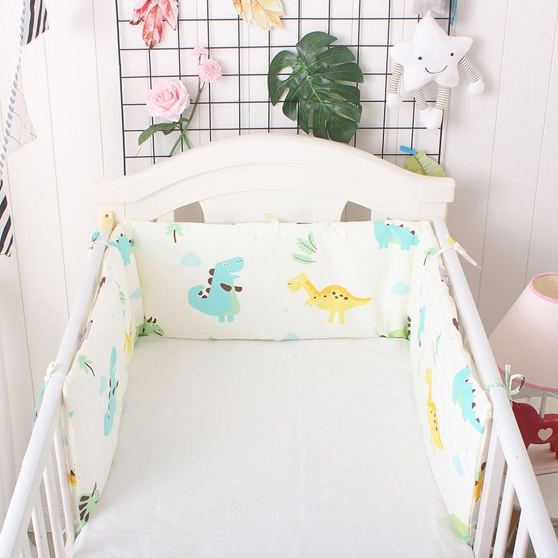 Crown Pattern 180*30 Cm Crib Bumpers U/l Shape Baby Bedding