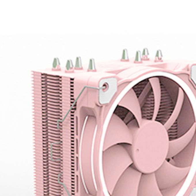 Case Fan 120mm 5V 3 PIN Addressable RGB Cooling Fan Computer Pink