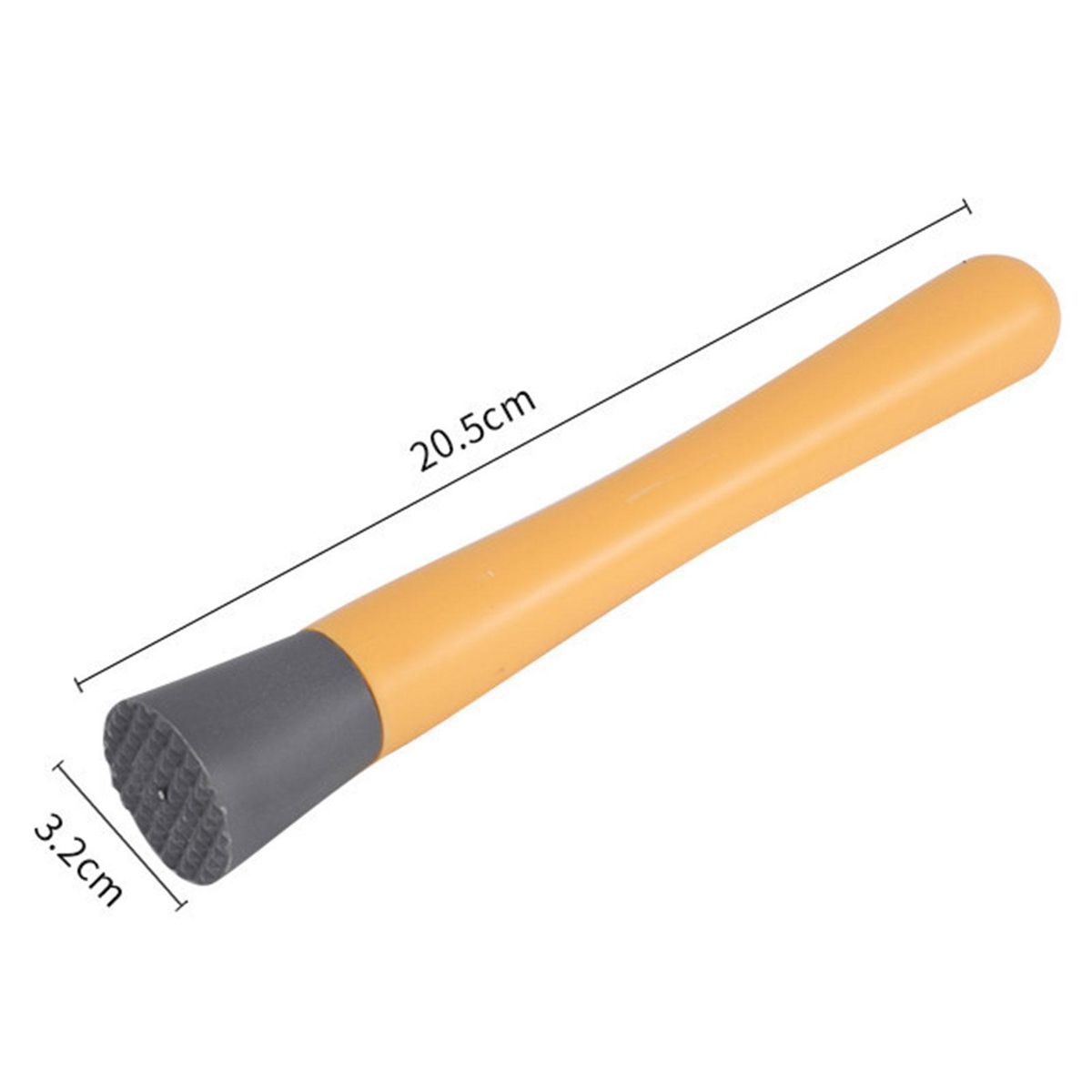 Drink Stirring Stick Pound Popsicle Sticks Lemon Pressing Rod Yellow