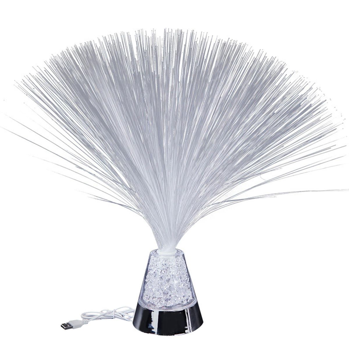Colorful Fiber Optic Lamp Romantic Atmosphere Eco-friendly Optical Fiber Colorful Gradient Color Changing Dark Decoration