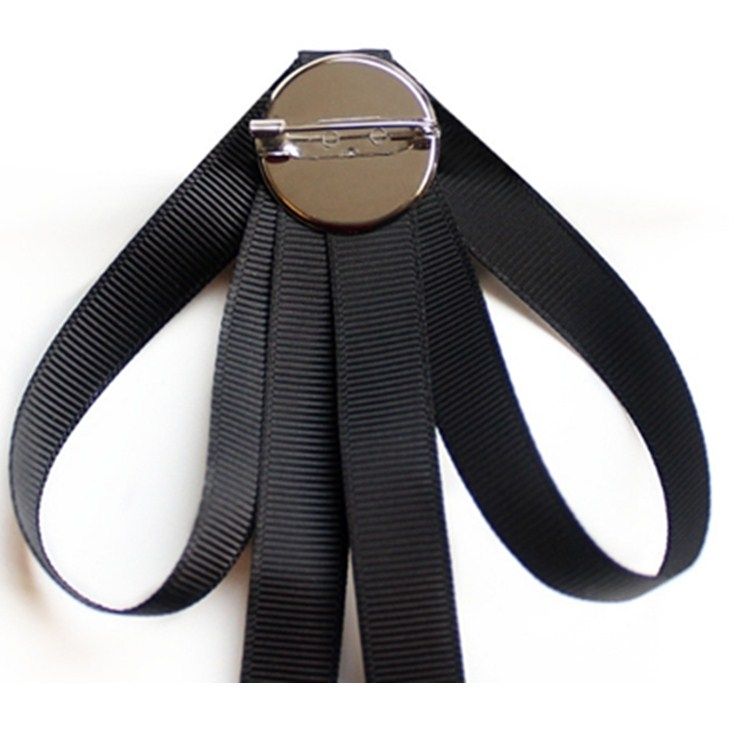 Professional Collar Black Bow Tie Shirt Accessories For Women