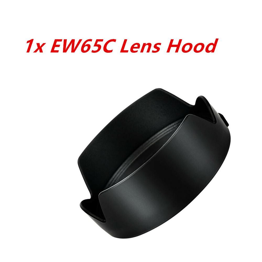 EW65C Bayonet Reversible Camera Lens Hood For Canon RF 16mm f/2.8 STM on EOS R RP R8 R7 R10 R50 R3 R5 R6 Mark II Replaces EW-65C