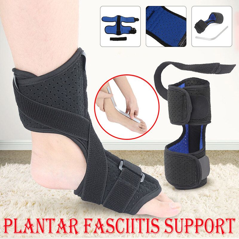 Adjustable Elastic Strap Plantar Fasciitis Braces + Metal Strip For Relieve Planter Fascitis Pain Foot Spra