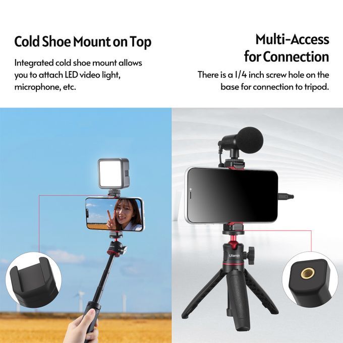 Ulanzi ST-19 Mini Vlog Live Streaming Smartphone Clip