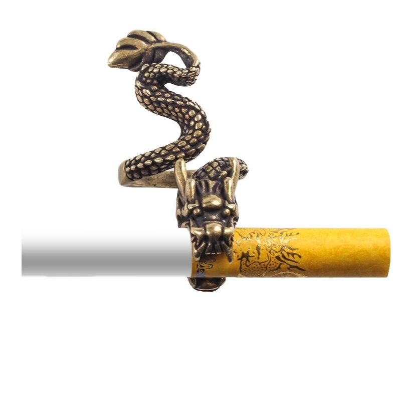 Dragon cigarrette Holder Ring Rack Finger Clip Gift For Boyfriend Regular Smoking Smoker Men Women cigarrettes Smoking Accessories