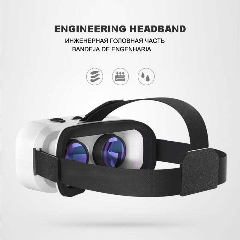 VR Glasses 3D Virtual Reality Play Game Console  For Phone With Bluetooth Controller