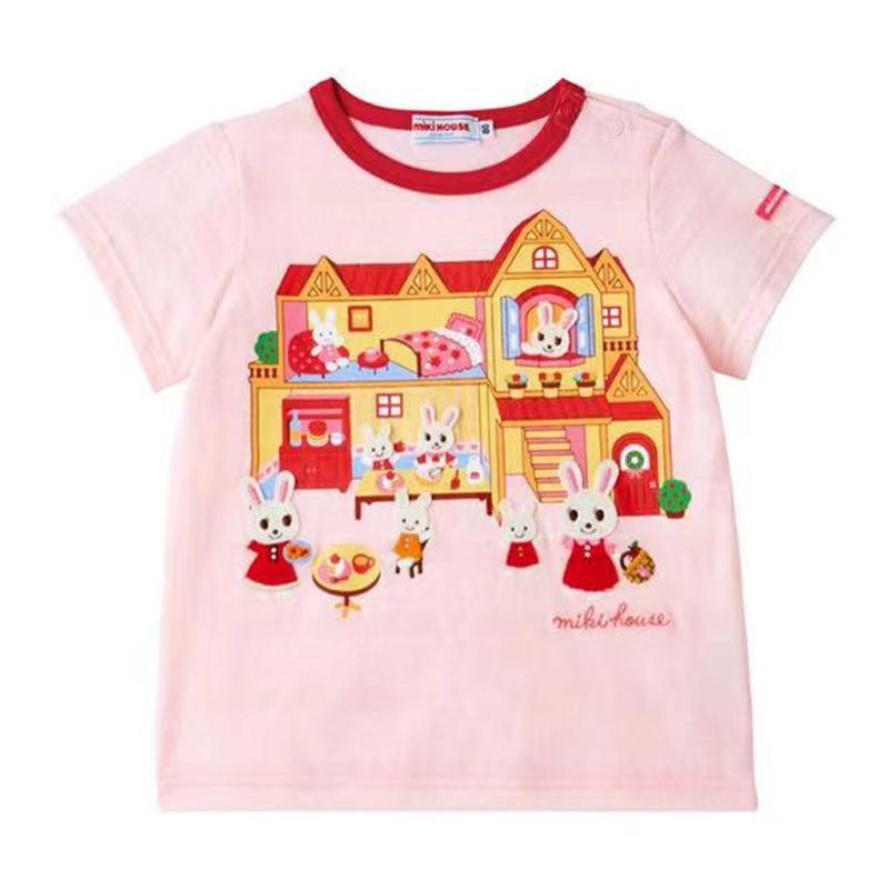 Hot-Selling New Arrival Boys And Girls Baby Mk Front And Rear Full Print Short Sleeve Mult