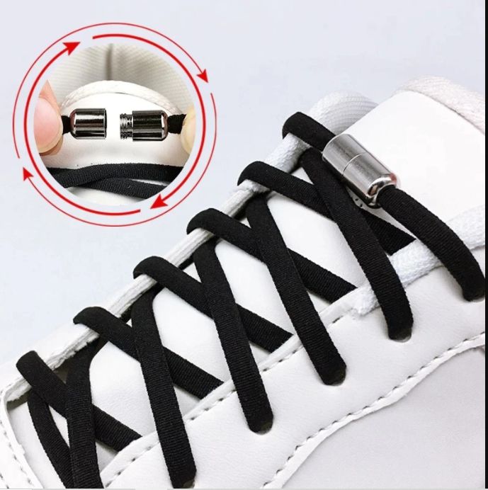 2pairs Unique Shoe Lace Capsule Buckle B