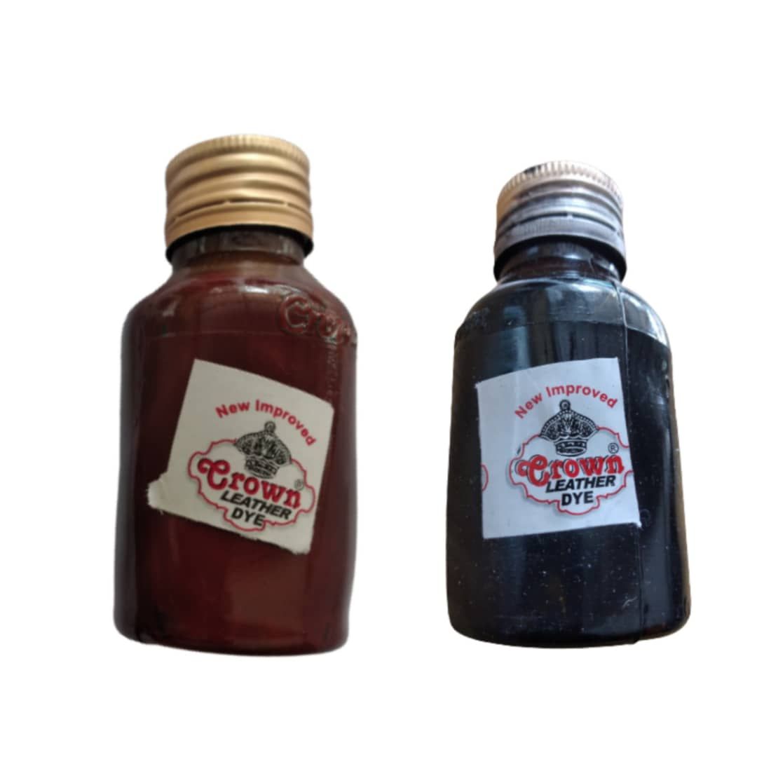 Leather Polish Brown And Black 2pcs