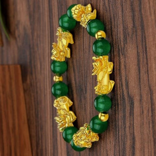 Feng Shui Obsidian Bracelet - Green