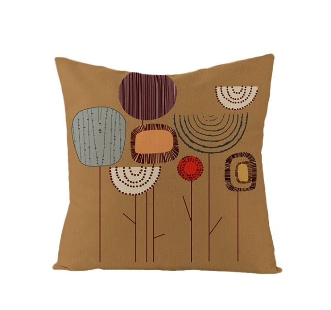 4 PCs Beautiful Summer Design Throw Pillows
