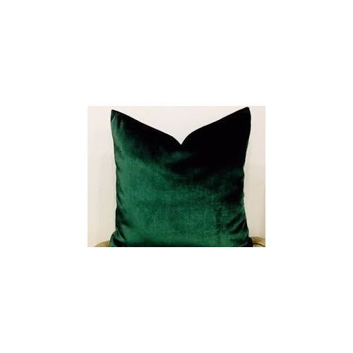 Classic Plain Velvet Throw Pillow