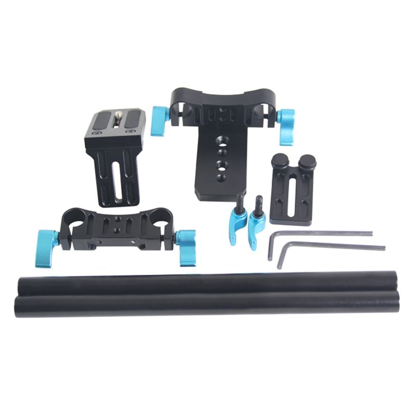 YEANGU YLG1005B 15mm Simple Stents Rail Rod For SLR Cameras