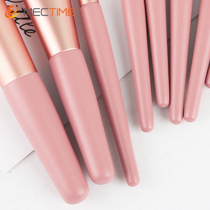 8PCS Makeup Brush Set With Storage Bag Eyeshadow Eyebrow Concealer Brush