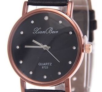 Brown Strap Leather Watch
