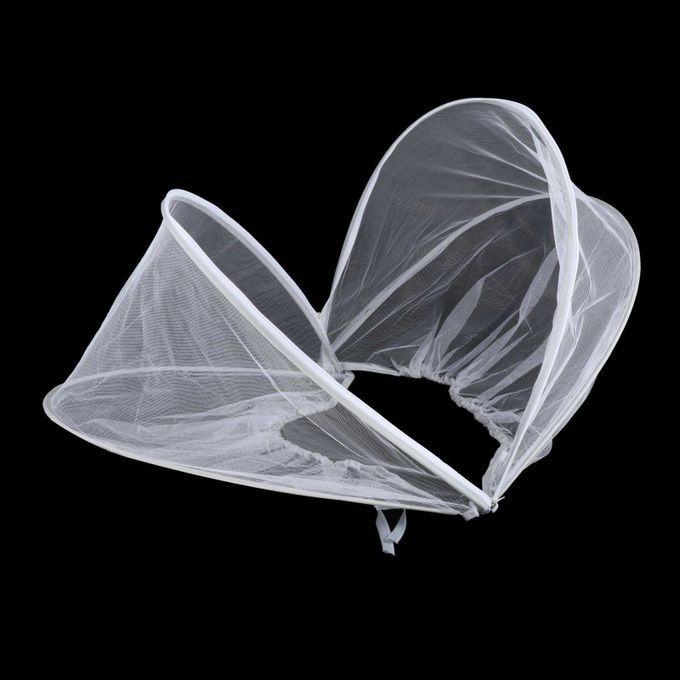 Mosquito Net For Stroller Long Lasting For Strollers Zipper White
