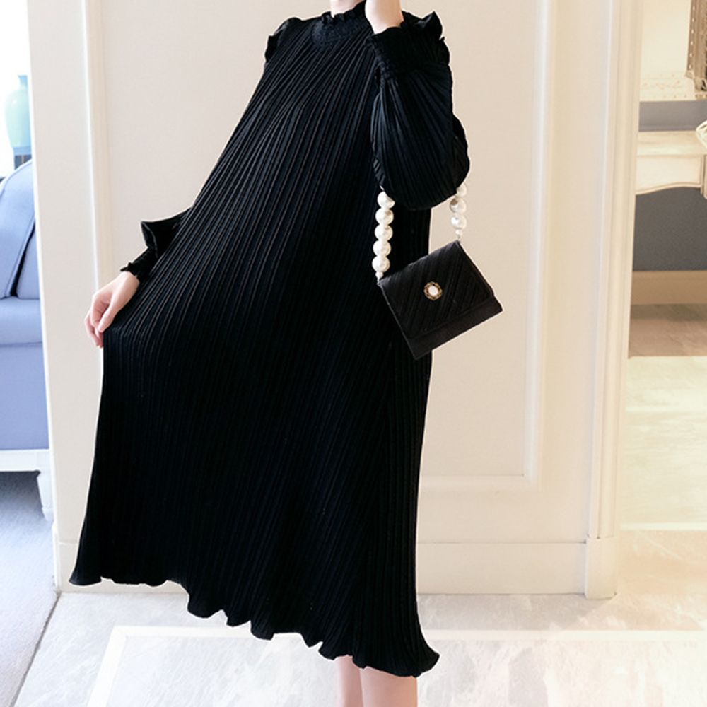 Nursing Breastfeeding Dress Korean Style Loose Dress For Go Shopping Wear