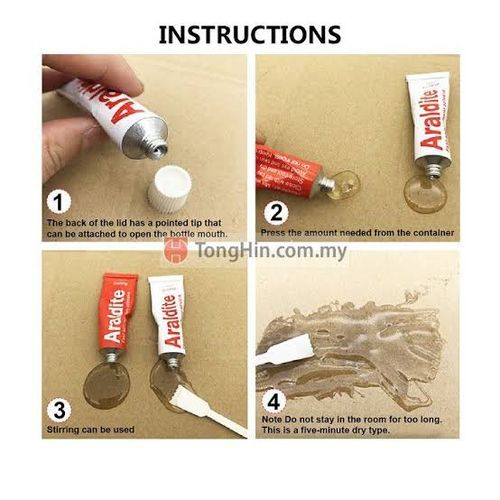 Alradite Glue Visa Epoxy Adhensive Gum