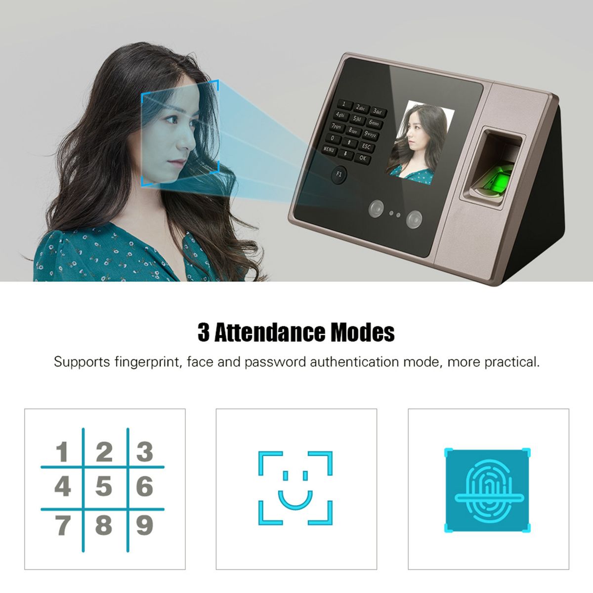 Intelligent Biometric Fingerprint Time Attendance Machine