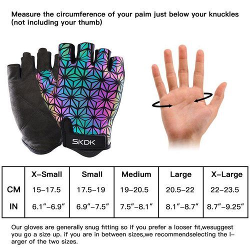 Professional Gym Fitness Gloves Body Building Weight Lifting Gloves Sports Exercise Workout Glove Half Finger Hand Protector